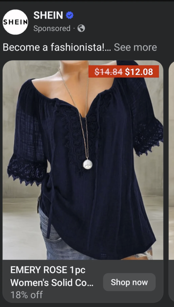 Photoshop-Panner von Amazon, Shein und Co.