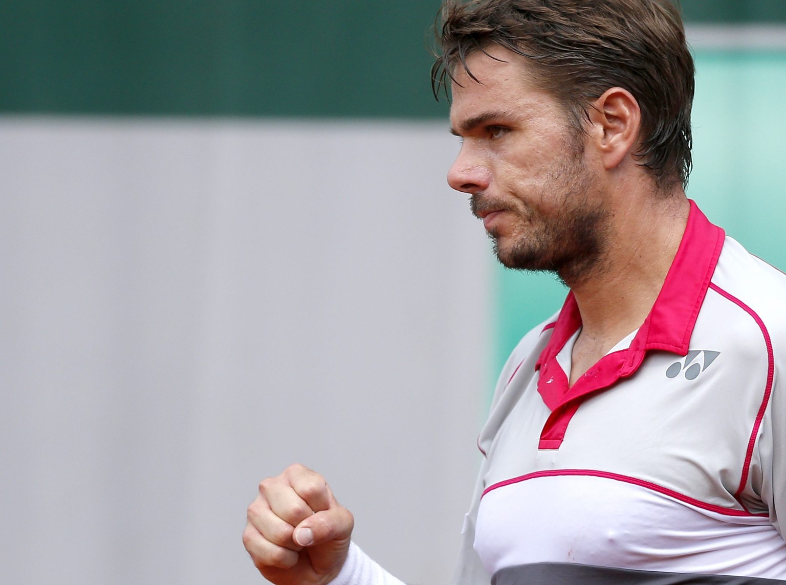 Stan Wawrinka besiegt in der zweiten Runde den Serben Dusan Lajovic.