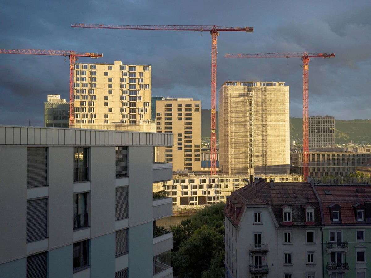 Hier wird gebaut: Aber insgesamt entstehen in der Schweiz zu wenige neue Wohnungen.