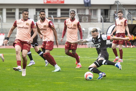 Renato Steffen (LUG), during the Super League championship match between FC Lugano and BSC Young Boys, Sunday, May 3, 2026 in Lugano. (KEYSTONE / Ti-Press / Pablo Gianinazzi)