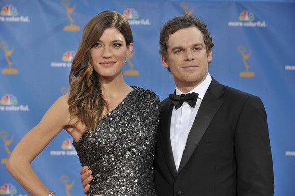 Aug 29, 2010 - Los Angeles, California, U.S. - JENNIFER CARPENTER and MICHAEL C. HALL arrives for the 62nd Primetime Emmy Awards show. PUBLICATIONxINxGERxSUIxAUTxONLY - ZUMA
