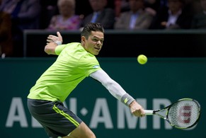 Milos Raonic hat in den Tiebreaks gegen Stan Wawrinka keinen Stich.