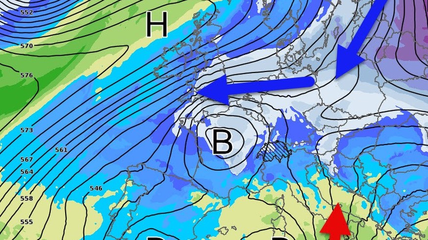Wetter Schweiz: Mögliches Szenario für Ende Januar 2026