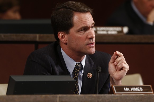 FILE - In this June 18, 2013 file photo, Rep. Jim Himes, D-Conn. speaks on Capitol Hill in Washington. U.S. Olympic medal winners will soon get a tax break, but not everyone thinks getting rid of the  ...