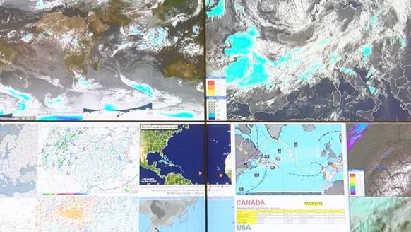 Zürich - 15.09.15 - Meteo Schweiz will künftig mit einem neuem Wettermodell arbeiten. Das Wettermodell besteht aus einer neuen Software und einem &amp;#34;Super-Wetterrechner&amp;#34;, der 40 mal mehr ...