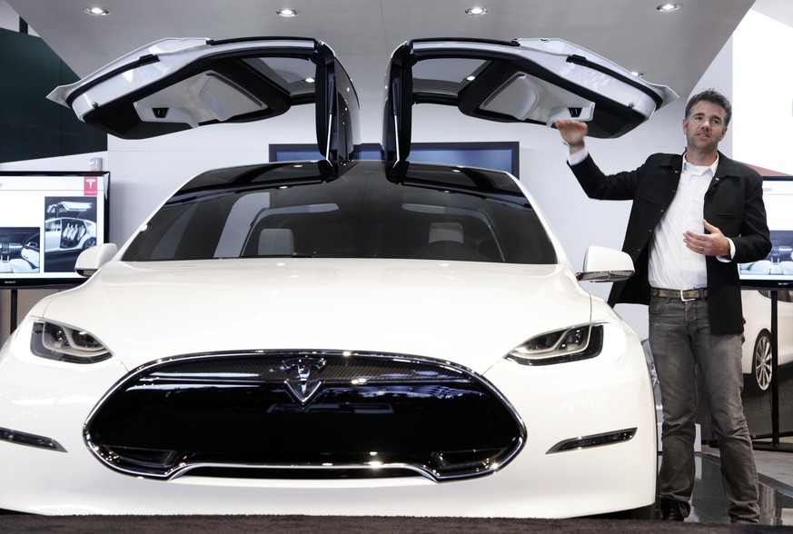 Das Model X von Tesla ist das derzeit heisseste Auto auf dem Markt.<br data-editable="remove">