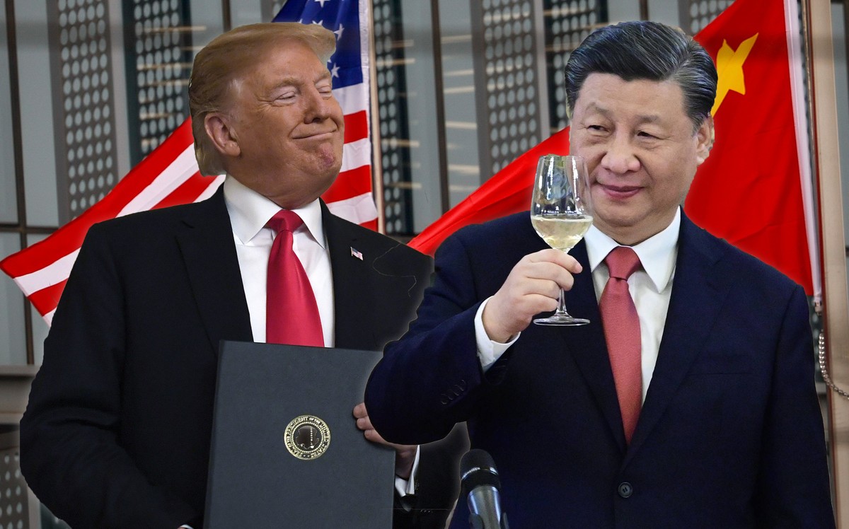 Trump Jinping Happy