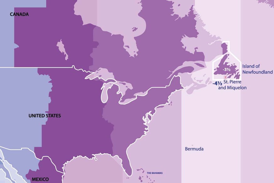Neufundland und Labrador Zeitzone