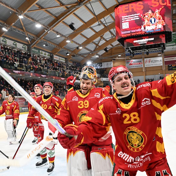 Les joueurs emmentalois ont pu jubiler pour la premi