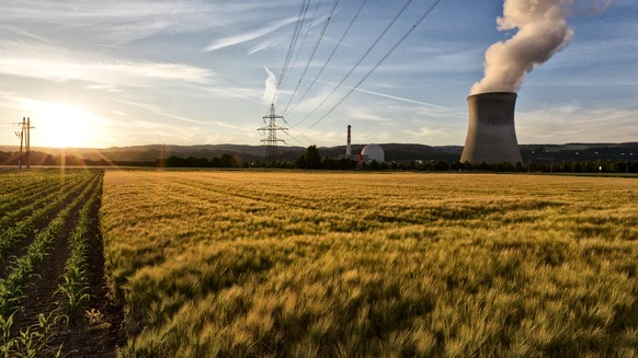ARCHIVBILD ZUR MELDUNG, DASS DAS AKW LEIBSTADT UNTER AUFLAGEN WIEDER ANS NETZ DARF --- Das Atomkraftwerk Leibstadt, aufgenommen am Samstag, 28. Mai 2011. (KEYSTONE/Alessandro Della Bella)