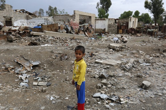 Gewalt und Zerstörung im Jemen: Auch Schweizer Waffen-Ersatzteile sollen im Kriegsland zum Einsatz kommen.