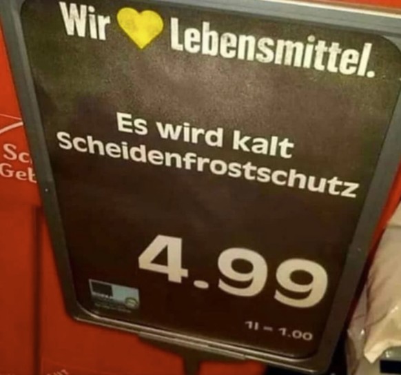 Fails: Scheidenfrostschutz