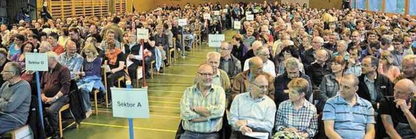 An der Wartauer Bürgerversammlung vom 4. April 2014 waren rund 24 Prozent aller Stimmbürger anwesend.