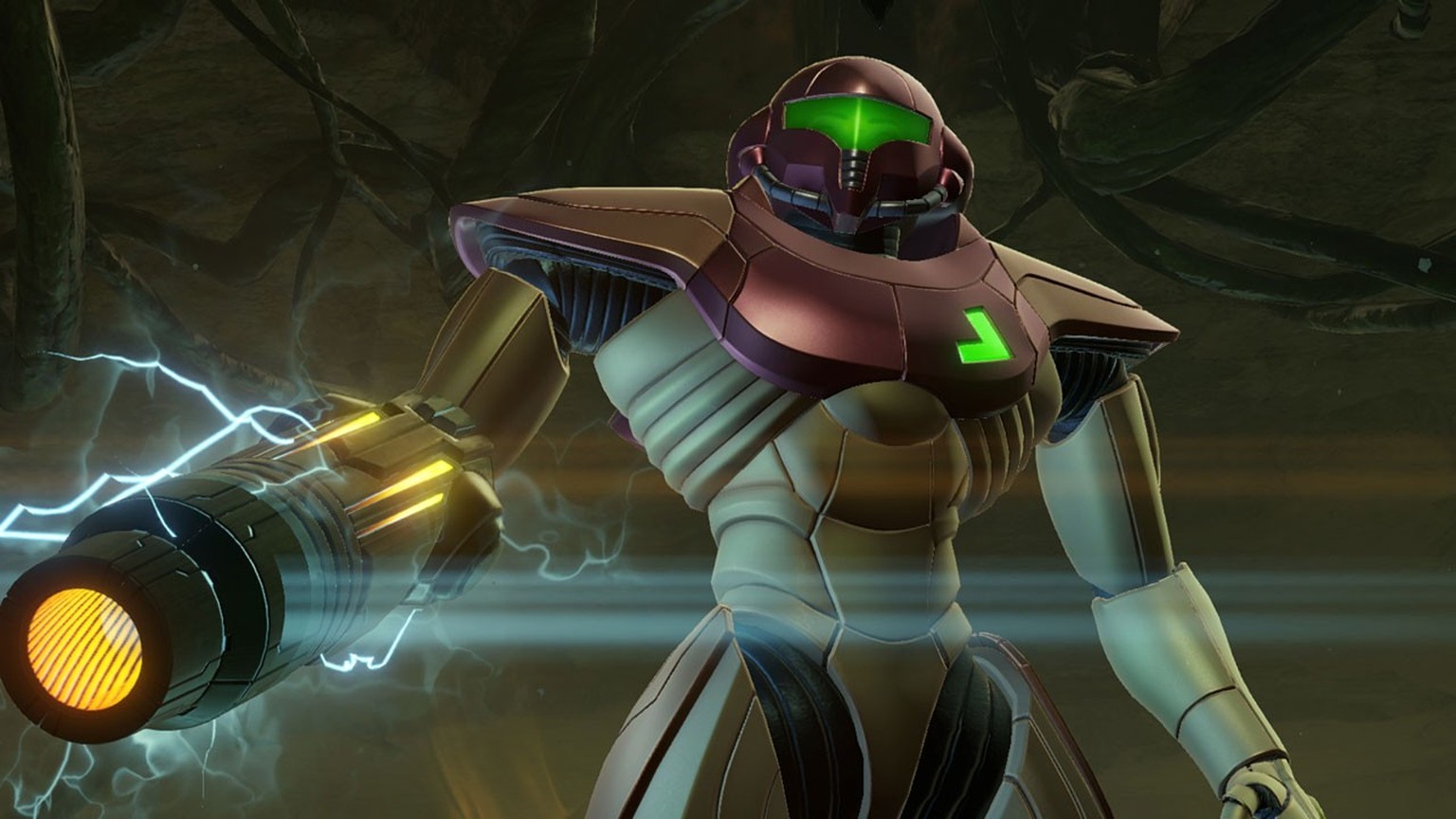 Samus Aran zeigt sich in «Metroid Prime Remastered» von ihrer besonders schönen Seite.