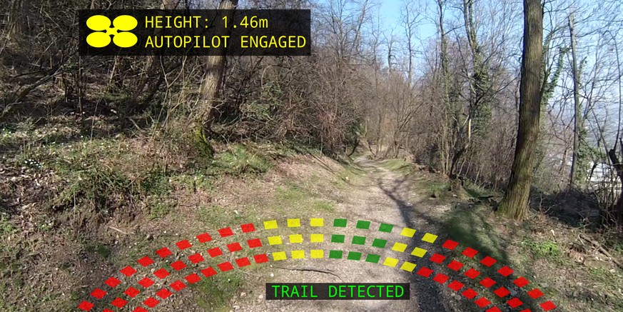 Für das Training des Algorithmus wanderte das Team mehrere Stunden auf verschiedenen Wanderwegen in den Schweizer Alpen.