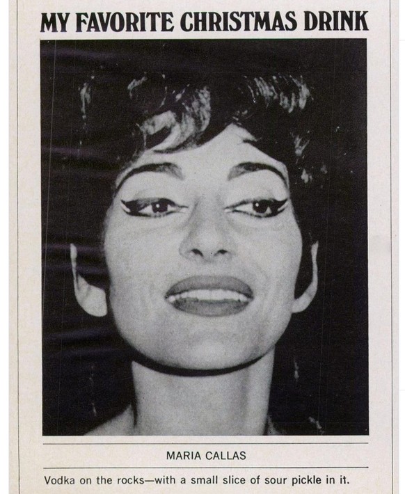 Town and Country December 1968 Issue - Hollywood Celebs name their favourite Christmas Drinks.

https://www.instagram.com/p/DR5bLdEjut9/?img_index=1