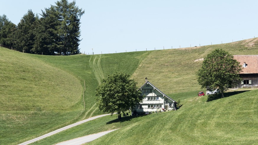 Bauernhaus im Kanton Appenzell Innerrhoden.