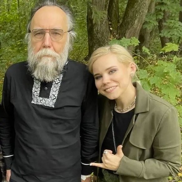 Alexander Dugin und Daria Dugina.