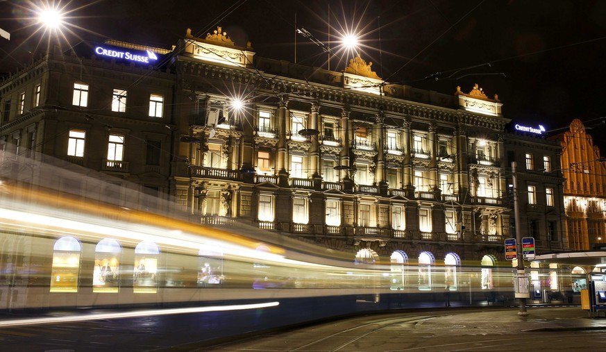 Zürich, Paradeplatz.&nbsp;