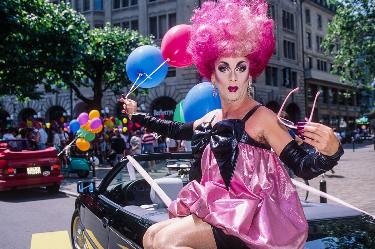 © SABINE WUNDERLIN. 25.6.1994. Zürich
25 Jahre Stonewall Demo und erster Pride
christopher street day