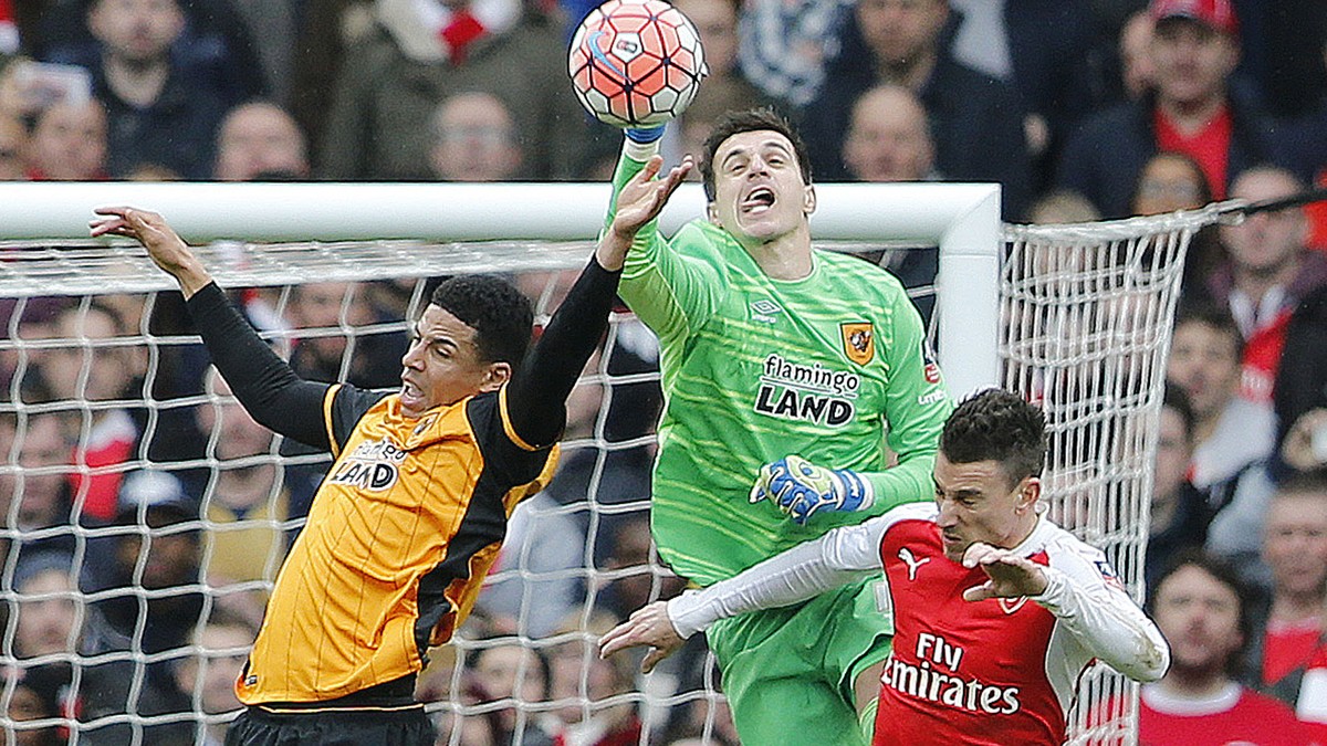 Unbezwingbar im Emirates Stadium: Eldin Jakupovic lässt sich nicht bezwingen.