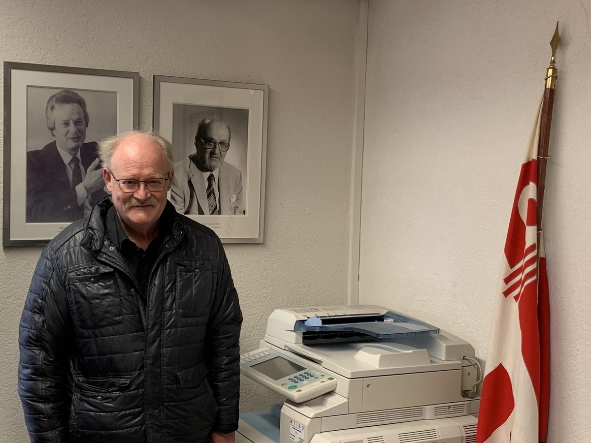 Pierre-André Comte sec gal du Mouv aut jurassien, locaux maj, 20 mars 2021