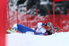 Beat Feuz stürzte in der Abfahrt von Kitzbühel.