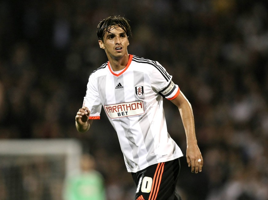 Mandatory Credit: Photo by Michael Zemanek/BPI/Shutterstock 4229270af Bryan Ruiz of Fulham FC Capital One Cup 2014/15 Fourth Round Fulham v Derby County Craven Cottage, Stevenage Rd, London, United Ki ...