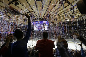 Der Madison Square Garden steht Kopf.