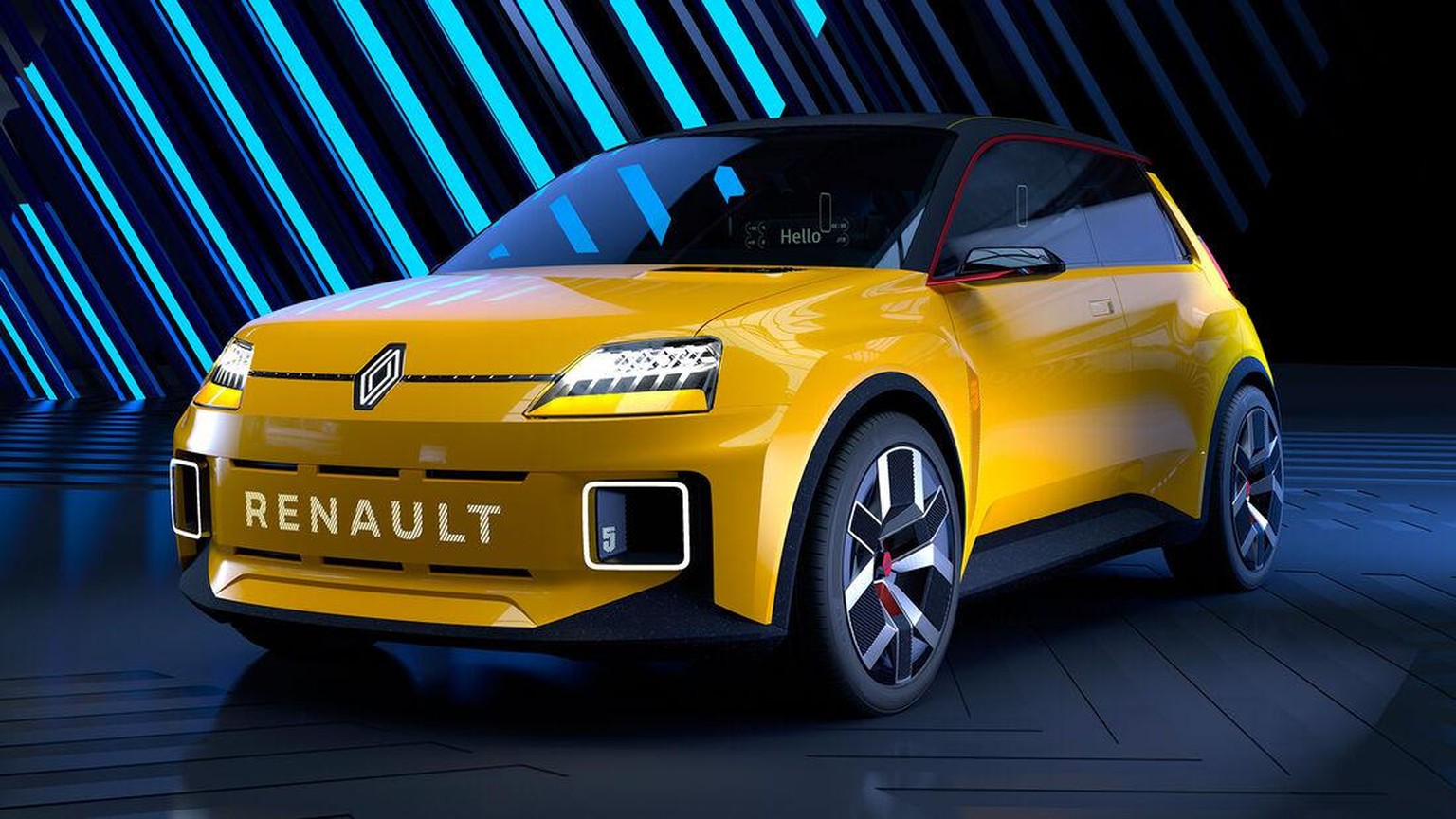 Renault lässt die Legende R5 als Elektro-Kleinwagen auferstehen.