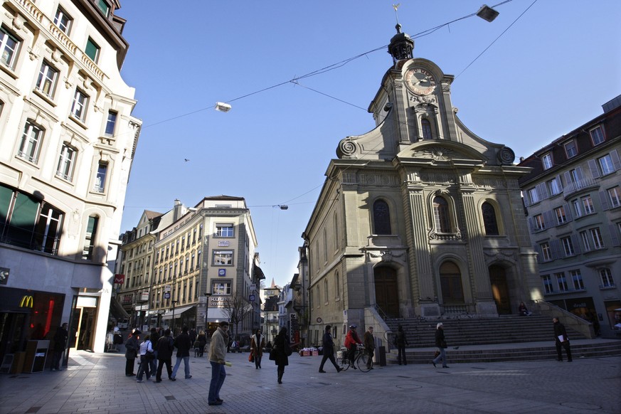 Kirche St. Laurent in Lausanne