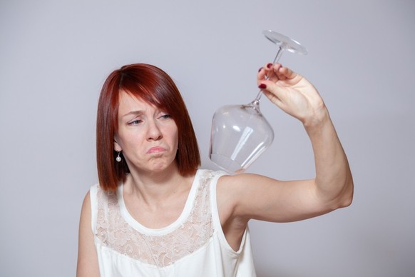 Glas Wein ungesund
