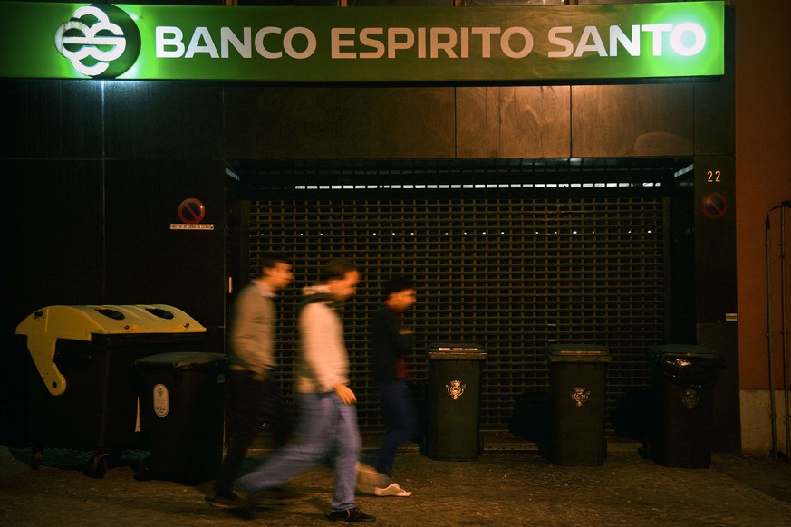 Durchlebt dunkle Zeiten: Die portugiesische Banco Espírito Santo.