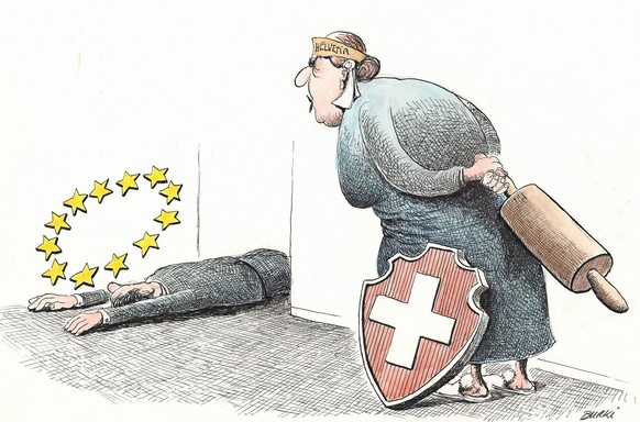 In the early 1990s it became clear that the European Economic Community (EEC) wanted to merge more closely.  In contrast, nationalist groups formed early in German-speaking Switzerland...
