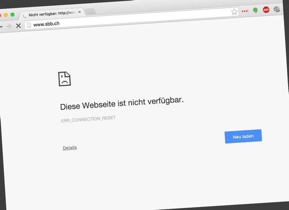Nichts ging mehr – in diesem Falle bei den SBB.