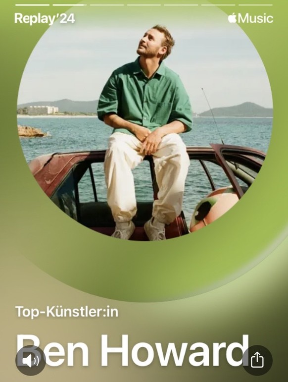 spotify wrapped ben howard