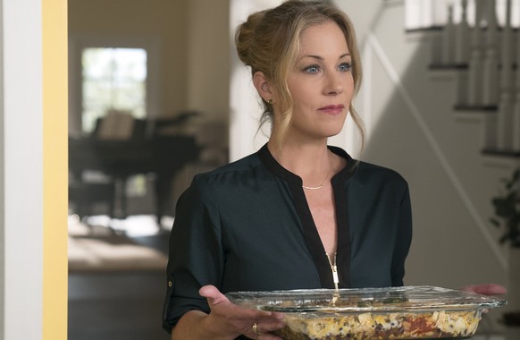 This image released by Netflix shows Christina Applegate in a scene from &quot;Dead To Me.&quot; Applegate was nominated for an Emmy Award for outstanding lead actress in a comedy series on Tuesday, J ...