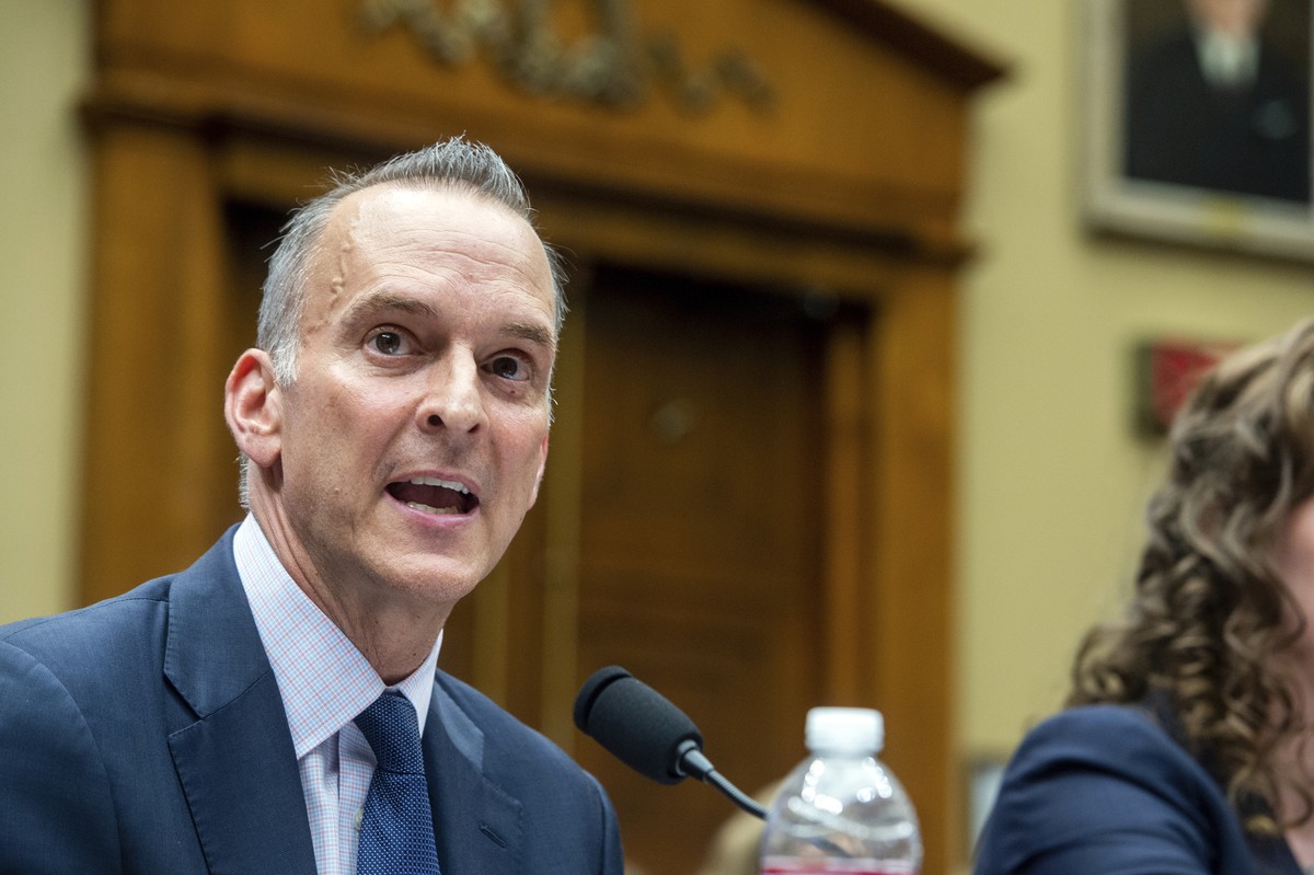 Travis Tygart, Chief Executive Officer of the U.S. Anti-Doping Agency, speaks during a House Committee on Energy and Commerce Subcommittee on Oversight and Investigations hearing examining Anti-Doping ...