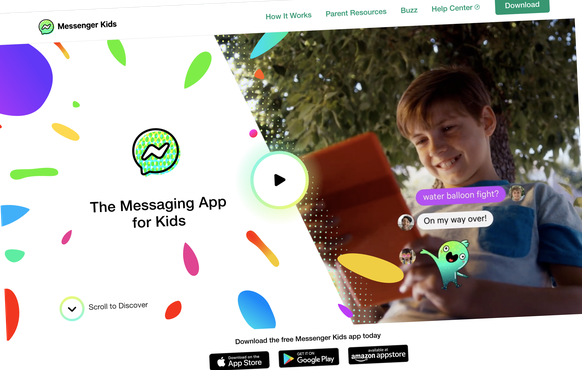 Gratis-Messenger für Unter-13-Jährige: Auf «Messenger Kids» von Facebook folgt ein Kinder-Instagram.