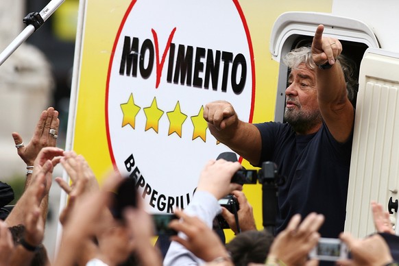 «Historischer Tag»: M5S-Gründer Beppe Grillo.&nbsp;