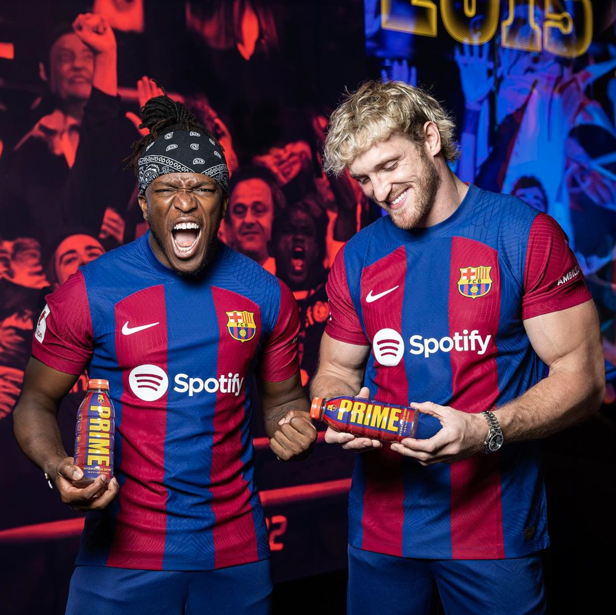 La boisson Prime est en pleine expansion: KSI et Logan Paul se sont associés à trois grands clubs de football.
