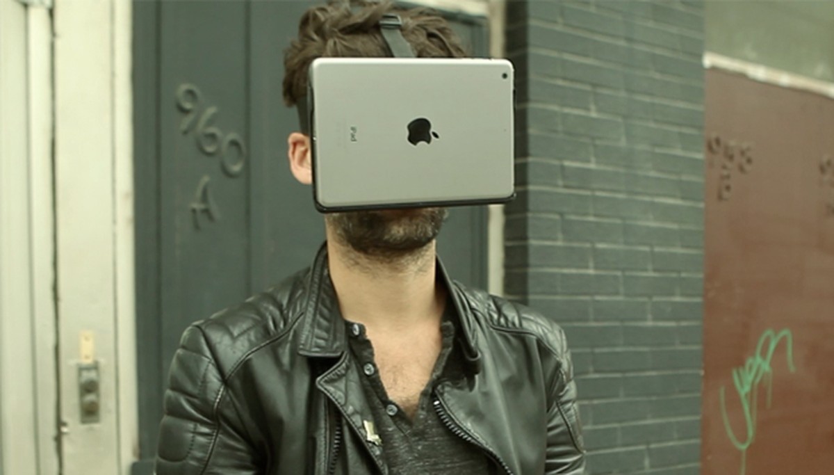 Auch das iPad möchte eine Virtual-Reality-Brille sein.
