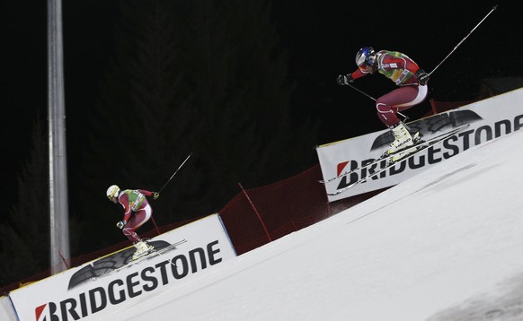 Jansrud setzt sich gegen Svindal durch.&nbsp;
