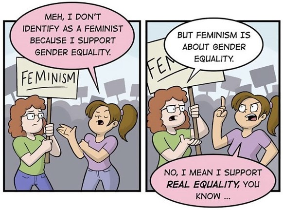 Feministische Comics und Cartoons