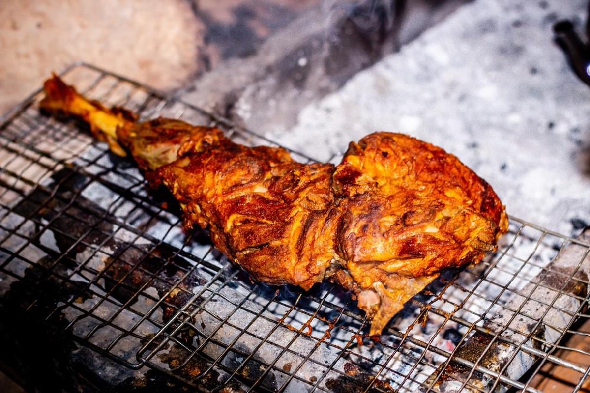 raan gigot lammkeule lammfleisch grill essen kochen food indien indisch curry