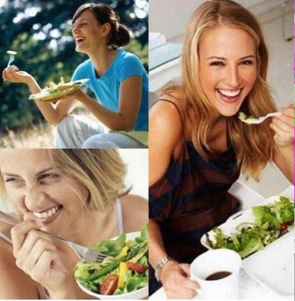 12 Salate, die du diesen Sommer über essen solltest
Lecker! Und erst recht ein Genuss, wenn der Salat dann immer noch so lustige Witze reisst...