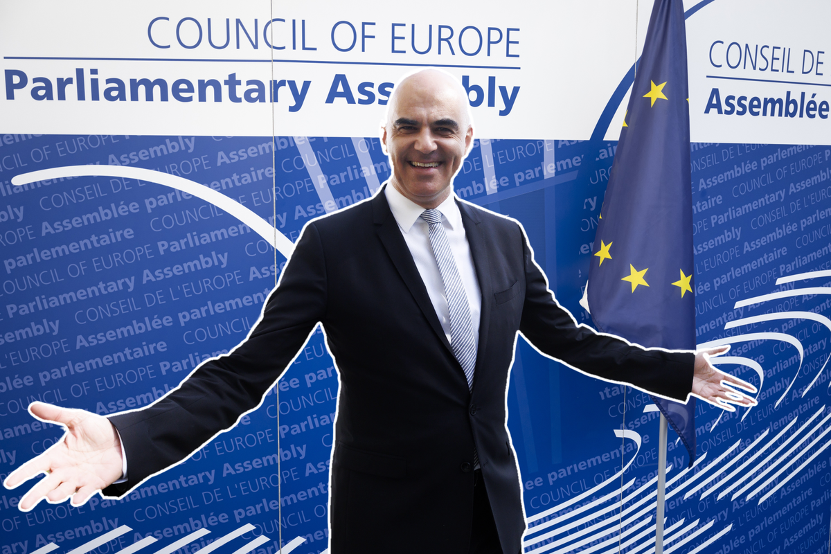 Alain Berset élu à la tête du Conseil de l'Europe.