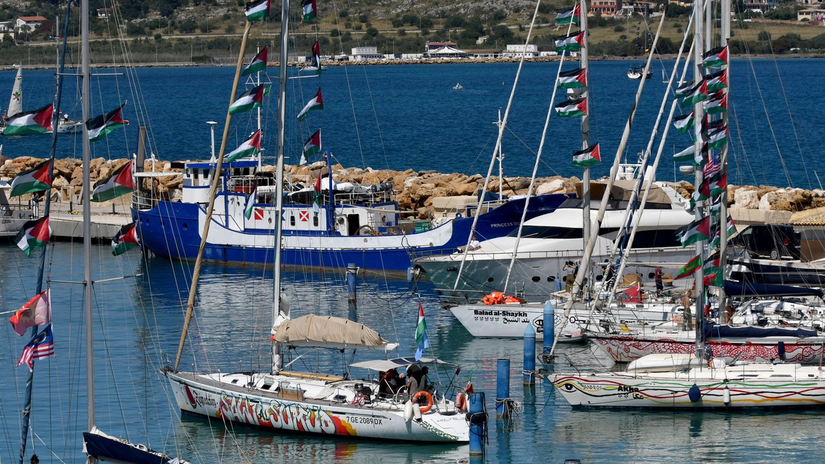 Gaza-Hilfsflotte legt ungeplant auf Kreta an