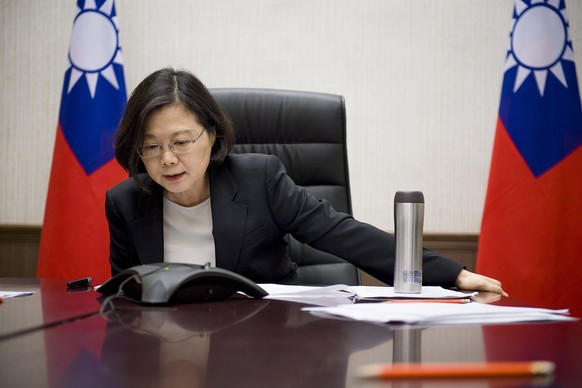Taiwans Präsidentin Tsai Ing-wen suchte offenbar das Gespräch mit Donald Trump, doch dieser lehnte ab.&nbsp;