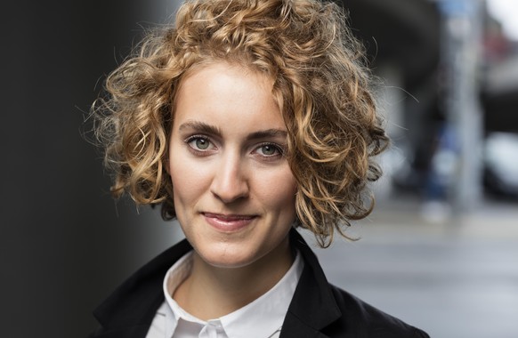 ARCHIVBILD ZUM RUECKTRITT VON FLAVIA KLEINER ALS CO-PRAESIDENTIN VON OPERATION LIBERO --- Portrait of Flavia Kleiner, Head of the political movement &quot;Operation Libero&quot;, taken at Escher-Wyss- ...